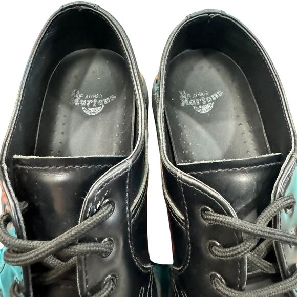 Dr. Martens Size 10 1461 Womens Bow Smooth Leather Oxford Shoes in Black - Picture 5 of 16